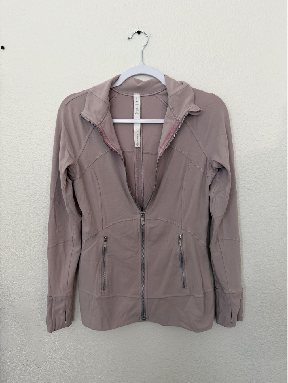 Lululemon define Women's Zip-Up Jacket Size 8 Pilates princess yoga